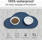 Ptlom Silicone Pet Placemat for Dogs and Cats, Non-Slip Waterproof Dog Feeding - Image 8