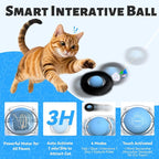 ORSDA Cat Toys, Interactive Fast Rolling Ball in Pouch, Hide and Seek - Image 4