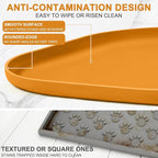 Silicone Pet Food Mat with Raised Edge - Image 5