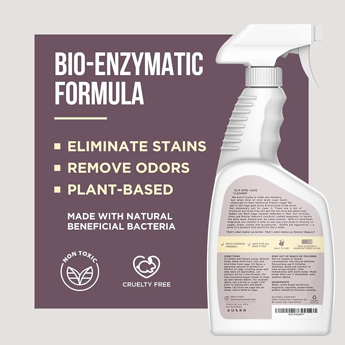 Natural Rapport Bird Cage Cleaner - Image 5