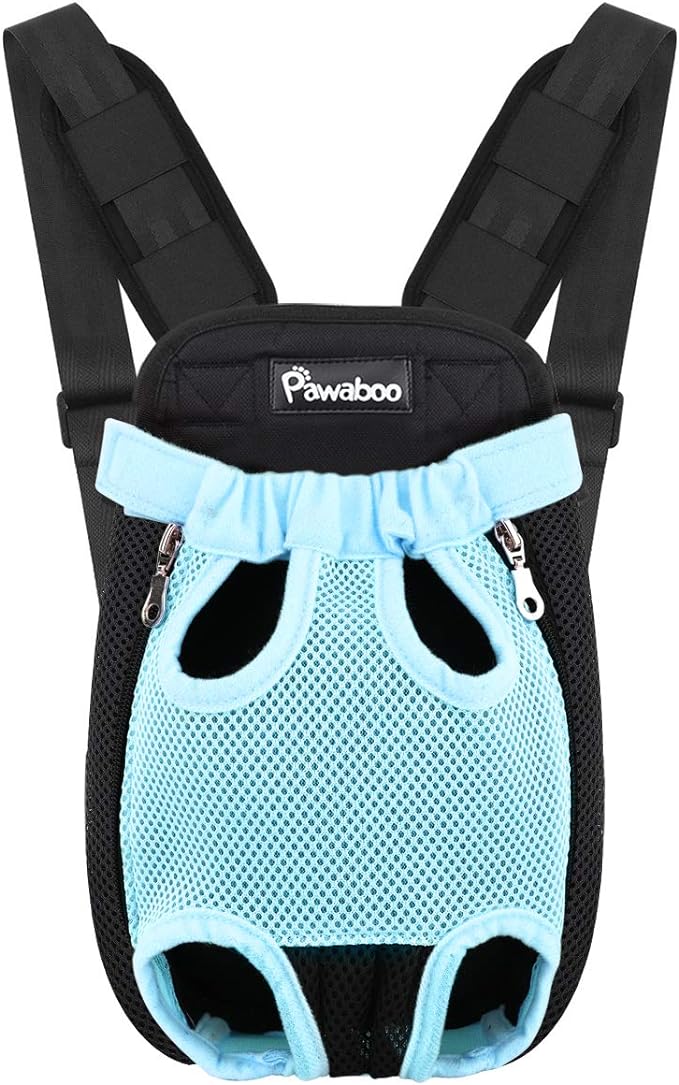 Pawaboo Adjustable Dog Carrier Purses, Pet Front Cat Travel Bag Dog Carrier by Pawaboo