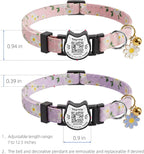4 Pack-QR Code Cat Collar Breakaway Safe - Image 8