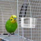 LemonRoad 4 Pcs Bird Cage Feeder Food Water Feeder - Image 4
