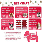 Christmas Dog Sweaters Xmas Pet Outfits Striped Elk Costume Holiday Clothes - Image 4
