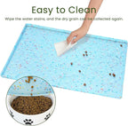 Ptlom Dog Food Mat Anti-Slip Dog Bowl Mats - Image 7
