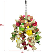 Parrot Toys, Natural Corncob Bird Chew Toys - Image 5