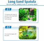 hygger 6-in-1 Long Aquarium Aquascaping Tools Kit, Color Stainless Steel - Image 4