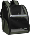 Cat Backpack Carrier for Small Dogs and Medium cat Puppy Kitten Bunny Pet by FERMAO
