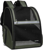 Cat Backpack Carrier for Small Dogs and Medium cat Puppy Kitten Bunny Pet by FERMAO
