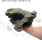 Turtle Basking Platform Shale Scape Step Ledge, Reptile Ladder Resting Terrace - Image 2