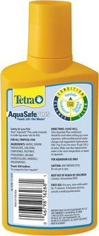Tetra AquaSafe Plus, 8.45 Ounces, aquarium Water Conditioner And Dechlorinator - Image 2