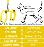 PUPTECK Adjustable Cat Harness and Leash Set Escape Proof Kitten Strap Collar - Image 2