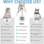 Cat Collar Breakaway with QR Code Name Tag, Reflective Kitten Collars with Bell - Image 2