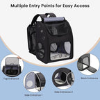 Cat Backpack Carrier, Expandable Pet Carrier Backpack - Image 4