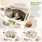 Globlazer Extra Large Cat Tower, 81-inch Tall Cat Tree - Image 3