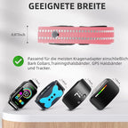 Collar Replacement Strap, Reflective Replacement Nylon Collar Strap Dog GPS - Image 5