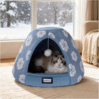BALANCE Cat Beds for Indoor Cats, 2-in-1 Cat Bed Cave by BalancePet