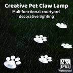 3pcs-Solar Paw Print Lights, Wireless of Cat Dog Animal Solar Lights Outdoor - Image 5