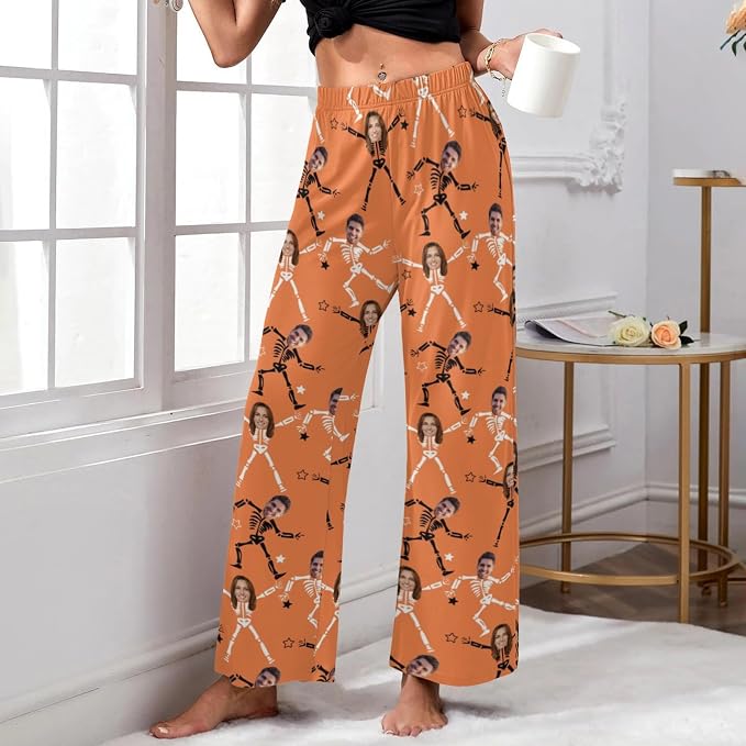 Custom Pajamas Pants with Photo - Image 4