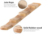 FUKUMARU Cat Climbing Shelf Wall Mounted, Four Step Cat Stairway - Image 3