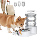 RIZZARI Automatic Gravity Pet Dispenser: 6.5L Large Capacity -No Power Needed by RIZZARI