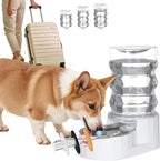 RIZZARI Automatic Gravity Pet Dispenser: 6.5L Large Capacity -No Power Needed by RIZZARI