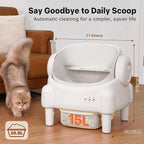Self Cleaning Litter Box, Open Top Automatic Litter Box - Image 6