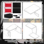 Sintuff Gothic Wall Cat Shelves Wall-Mounted 2 Platform Wall Climbing Steps - Image 6