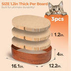 3 Pcs Cat Scratching Board - Image 2