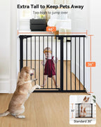 COMOMY 36" Extra Tall Baby Gate - Image 2