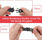 Jeffdad 4Pcs Cat Collar with Bells, Breakaway Cat Collars Kitten Collar Moons - Image 5