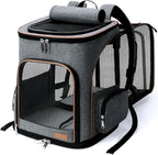 Lekereise Cat Backpack Expandable Pet Carrier Backpack by Lekereise