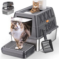 XXXL Stainless Steel Litter Box by ICYAIR