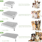 Elevated Outdoor Dog Bed, X-Large Size, Cotton Material, Non-Slip Feet - Image 7