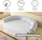 Tinaco Calming Dogs/Cats Bed Mats, Dog Pad Washable Removable Couch Cover - Image 4