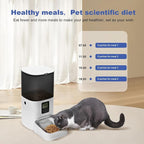 Automatic Cat Feeder, 6L Cat Food Dispenser - Image 9