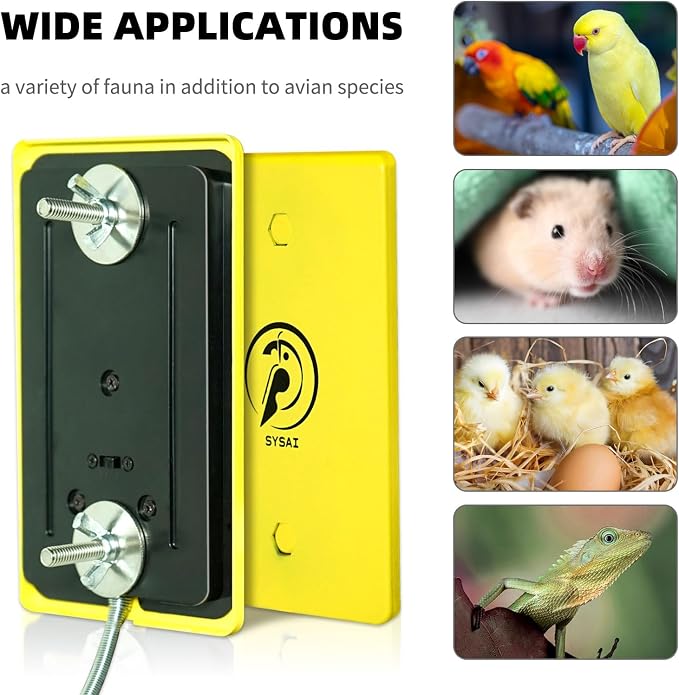 SYSAI Snuggle-Up Bird Warmer for Small Exotic Birds Like Parakeets or - Image 2