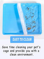 Disposable Bird Cage Liners Clear Plastic Parakeet Cage Liner Bag - Image 4