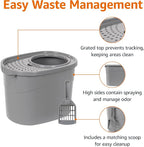 Amazon Basics Large Cat Litter Box - Image 2