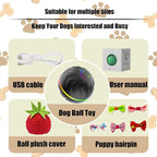 Valentines Day Gifts Interactive Dog Toys Dogs Ball, Moving Dog Toy - Image 7