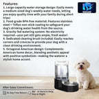 Sfozstra Large Dog Water Dispenser: 7L Automatic Gravity Water Feeder - Image 2