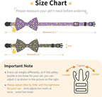 2 Pack Cotton Cat Collar with Bow Tie and Bell - Image 2