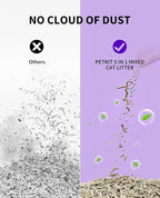PETKIT Mixed Cat Litter Fast Clumping, Ultra Absorbent, 100% Natural - Image 7