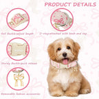 Easter Dog Collar, Spring Pink Dog Collar - Image 3