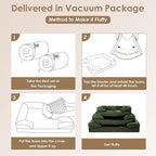 EHEYCIGA Orthopedic Dog Bed for Medium Dogs, Waterproof Memory Foam Medium Dog - Image 7