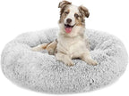 Original Calming Donut Dog and Cat Bed in Shag Fur, Dog Beds - Image 2