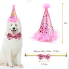 AROIC Dog Birthday Bandana Set, Pet Party Decorations Kit - Image 6