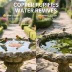 Bird Bath Copper Disk, Premium 0.6mm Sturdy 99.99% Pure Copper Disk - Image 3
