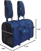 6-in-1 Sturdy Pet Carrier Backpack, Front Pack, Shoulder Bag, Pet Hand Bag - Image 10