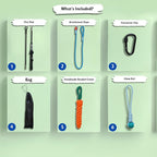 Flirt Pole for Dogs, Tether Tug Outdoor Dog Toy, Interactive Toys for Large - Image 8